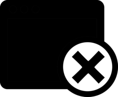 Close Command Window Engraving Svg Design, Free Vectors File